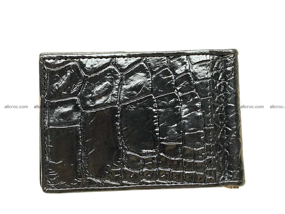 Crocodile leather money clip 2841 Foto 2