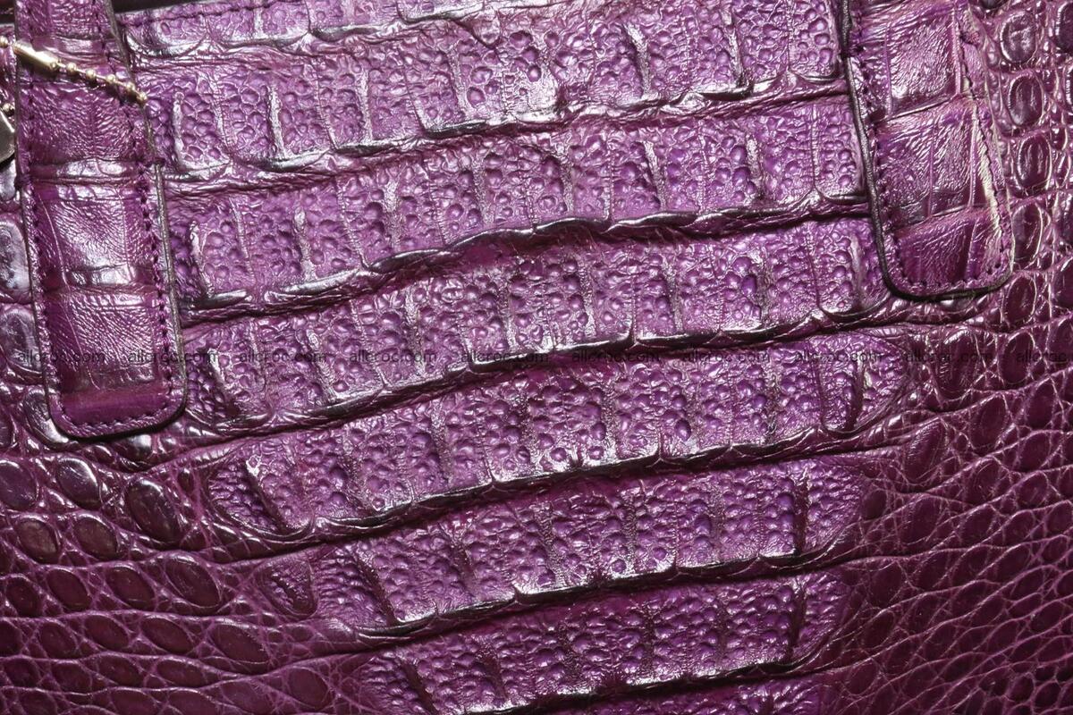 Genuine crocodile leather women's bag 061 Foto 3