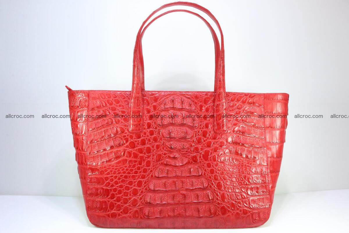Genuine crocodile leather women's bag 062 Foto 0
