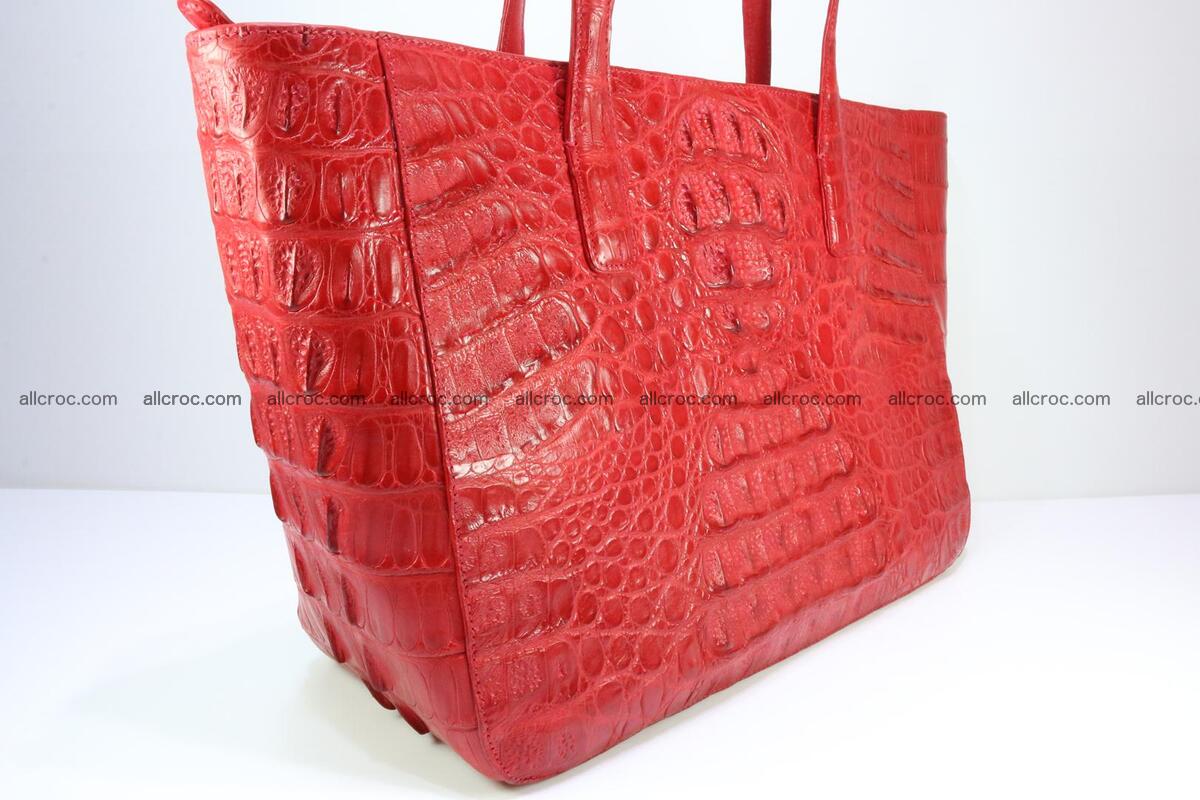 Genuine crocodile leather women's bag 062 Foto 2