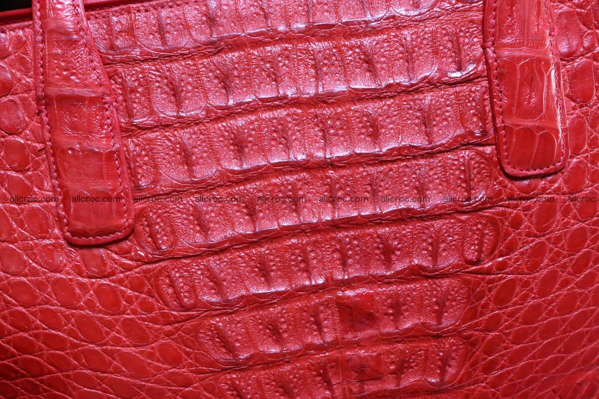 Genuine crocodile leather women's bag 062 Foto 3
