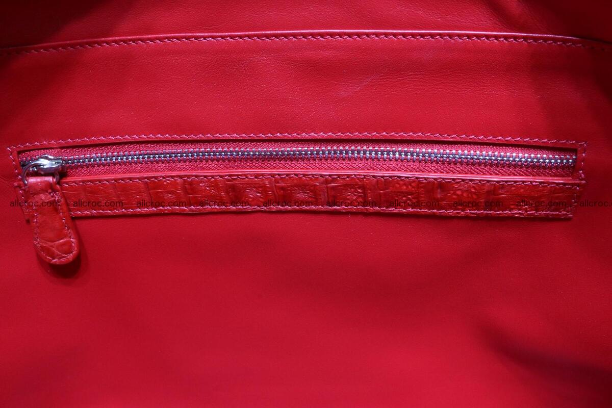 Genuine crocodile leather women's bag 062 Foto 14