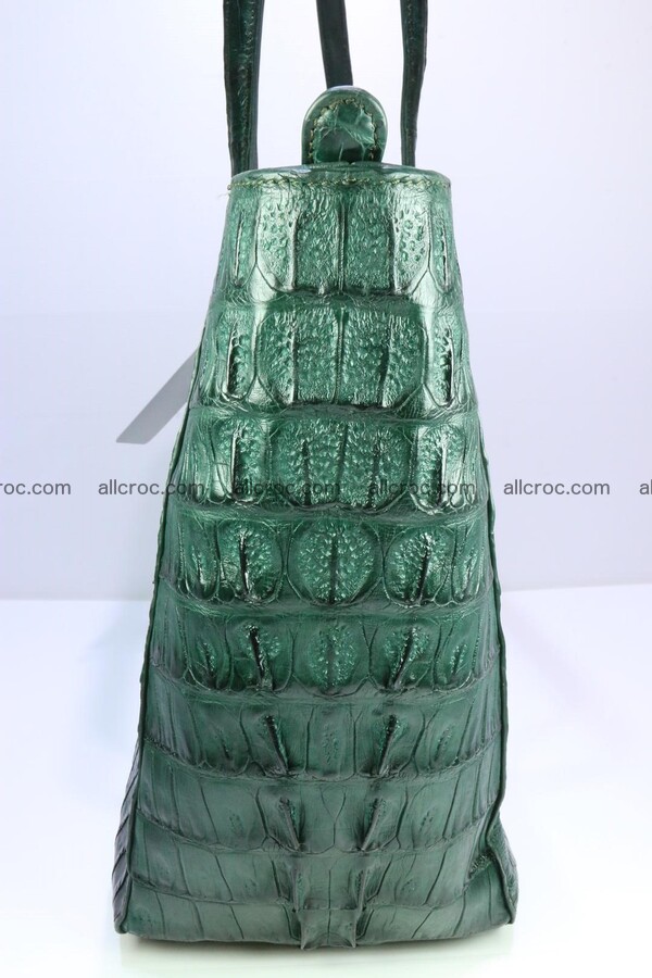 Genuine crocodile leather women's bag 064 Foto 9