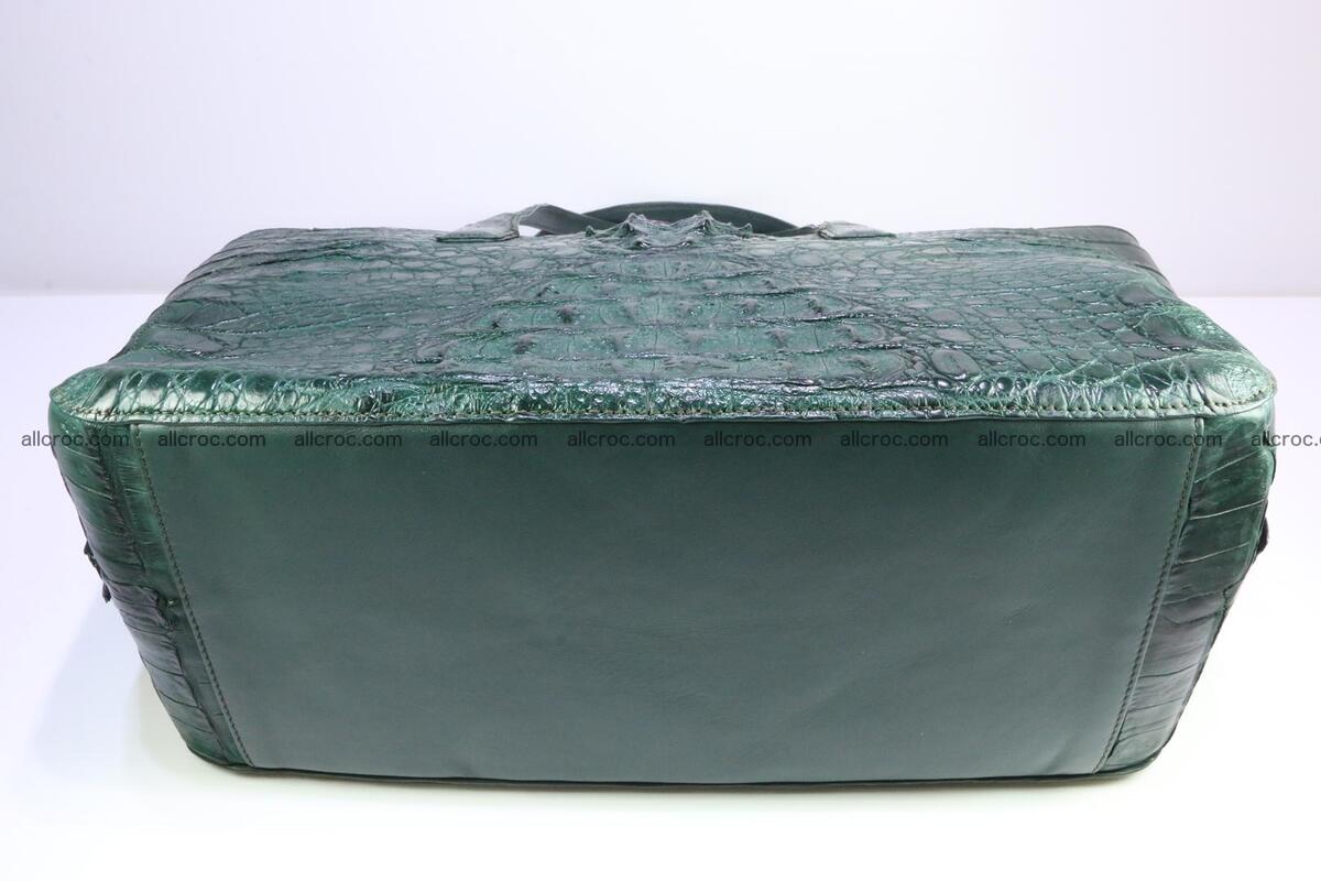 Genuine crocodile leather women's bag 064 Foto 11