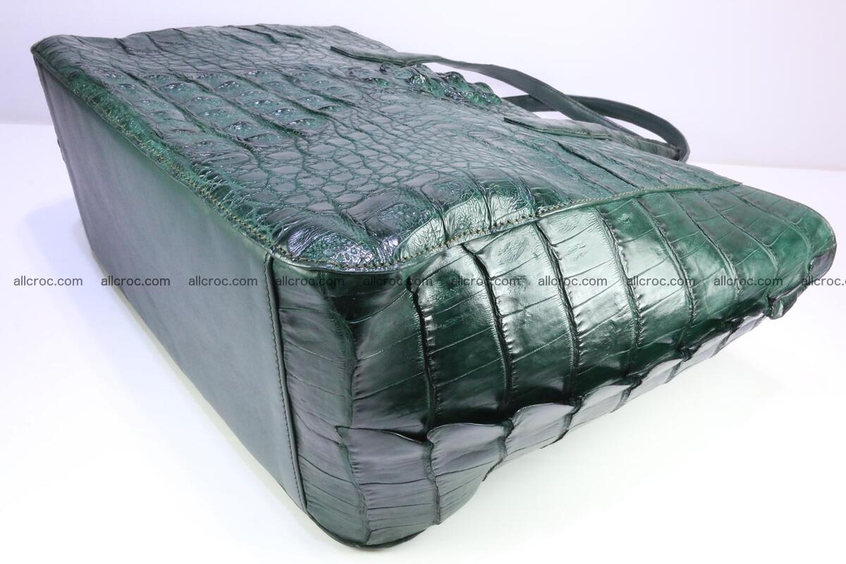 Genuine crocodile leather women's bag 064 Foto 10