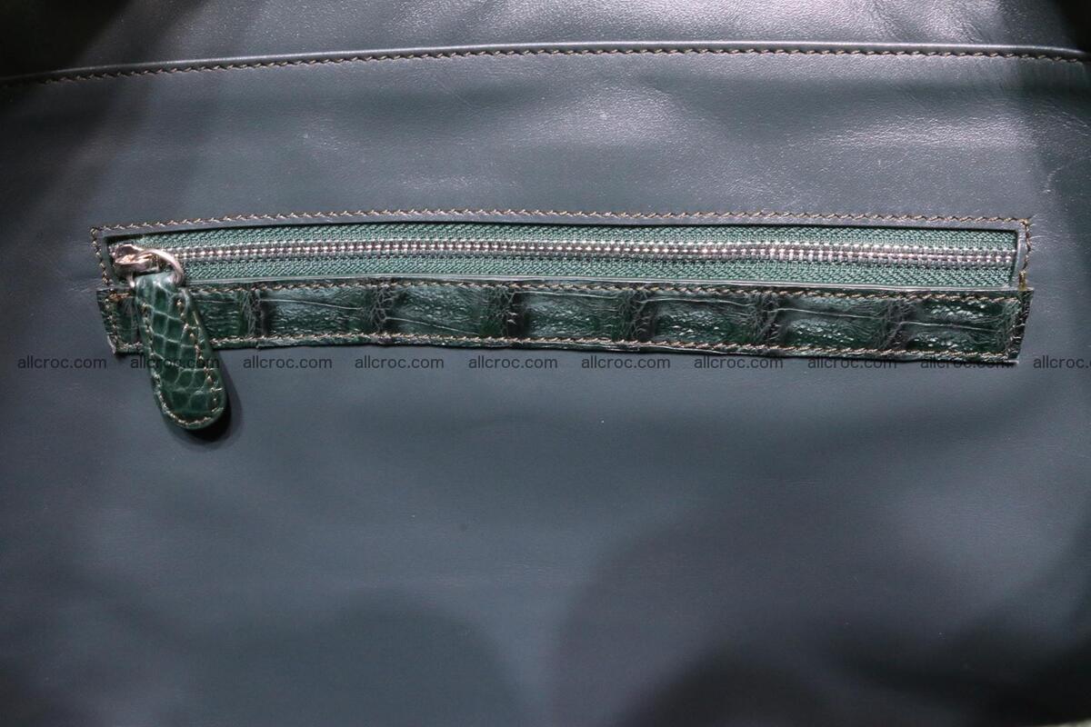 Genuine crocodile leather women's bag 064 Foto 14