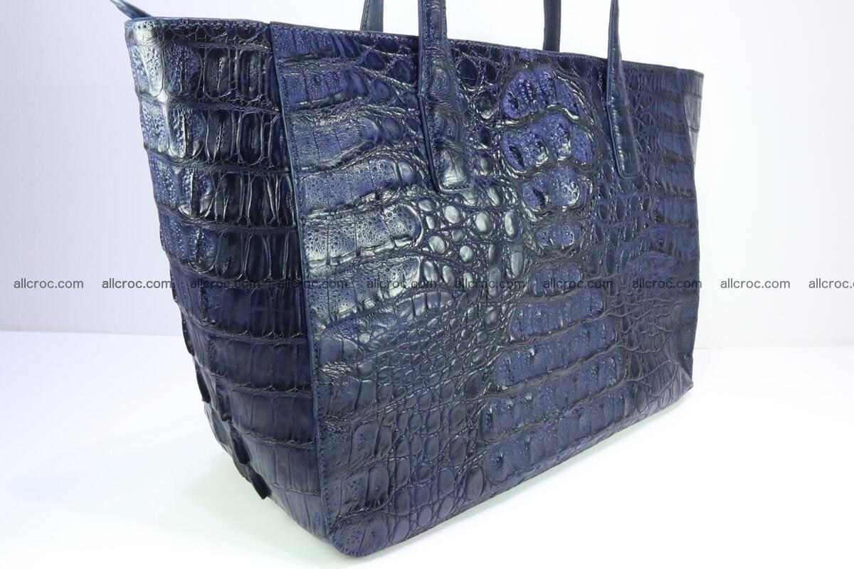 Genuine crocodile leather women's bag 065 Foto 4