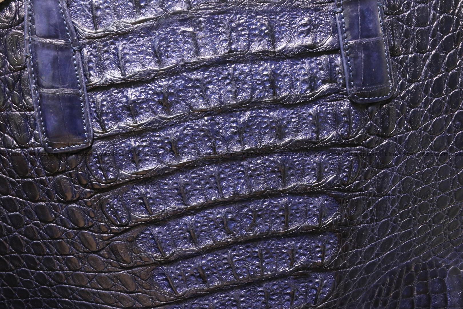 Genuine crocodile leather women's bag 065 Foto 2