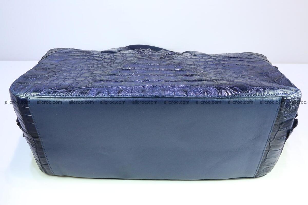 Genuine crocodile leather women's bag 065 Foto 9