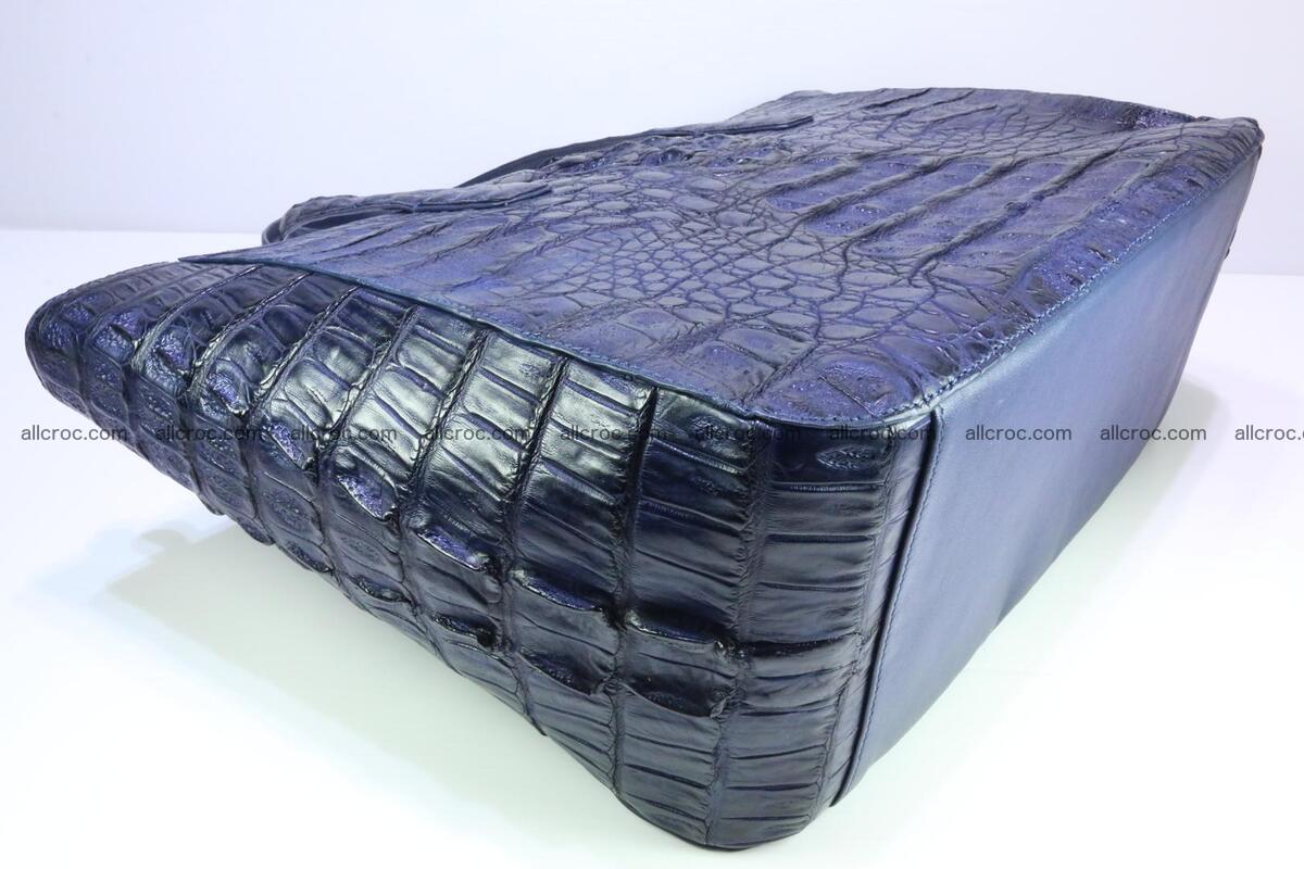 Genuine crocodile leather women's bag 065 Foto 11
