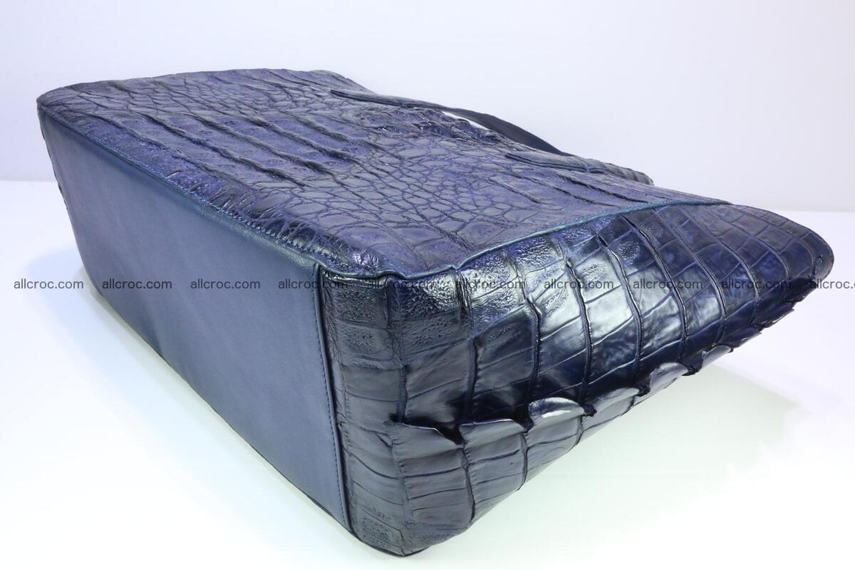 Genuine crocodile leather women's bag 065 Foto 10