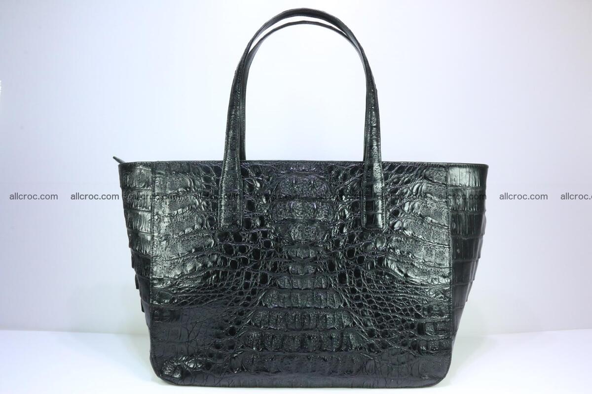 Genuine crocodile leather women's bag 066 Foto 0