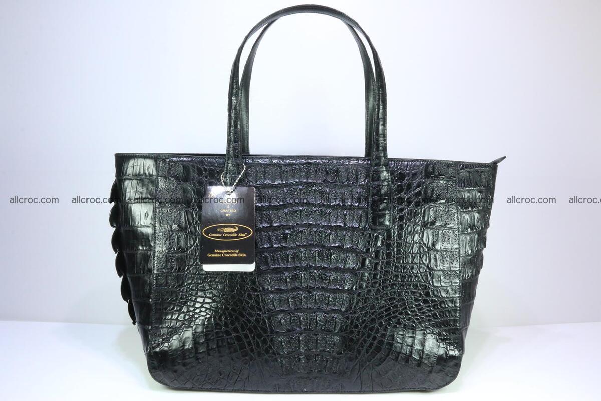Genuine crocodile leather women's bag 066 Foto 1