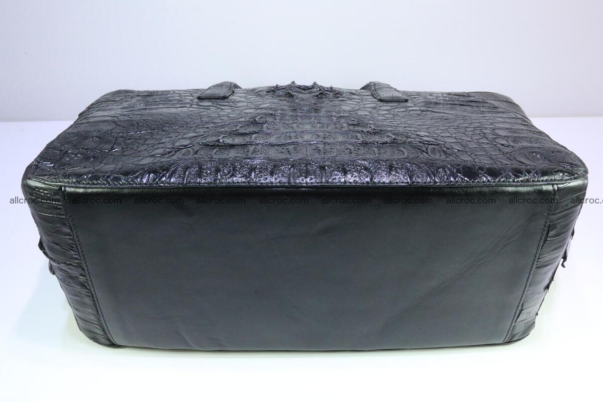 Genuine crocodile leather women's bag 066 Foto 9