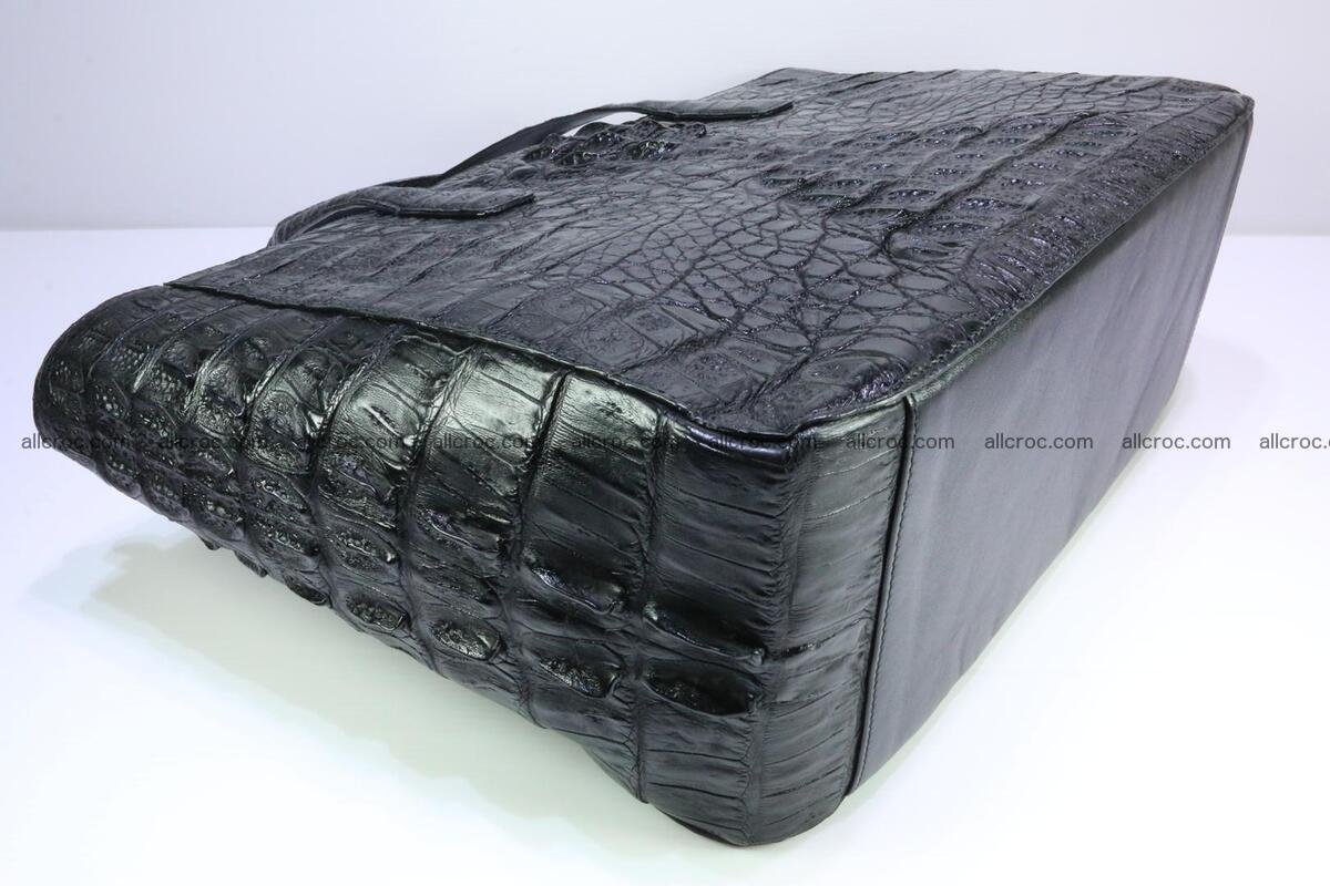 Genuine crocodile leather women's bag 066 Foto 10