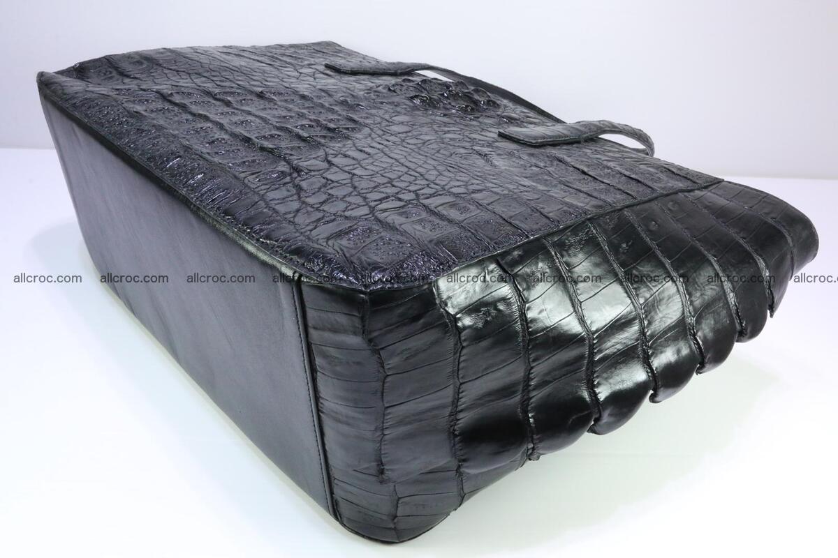 Genuine crocodile leather women's bag 066 Foto 11
