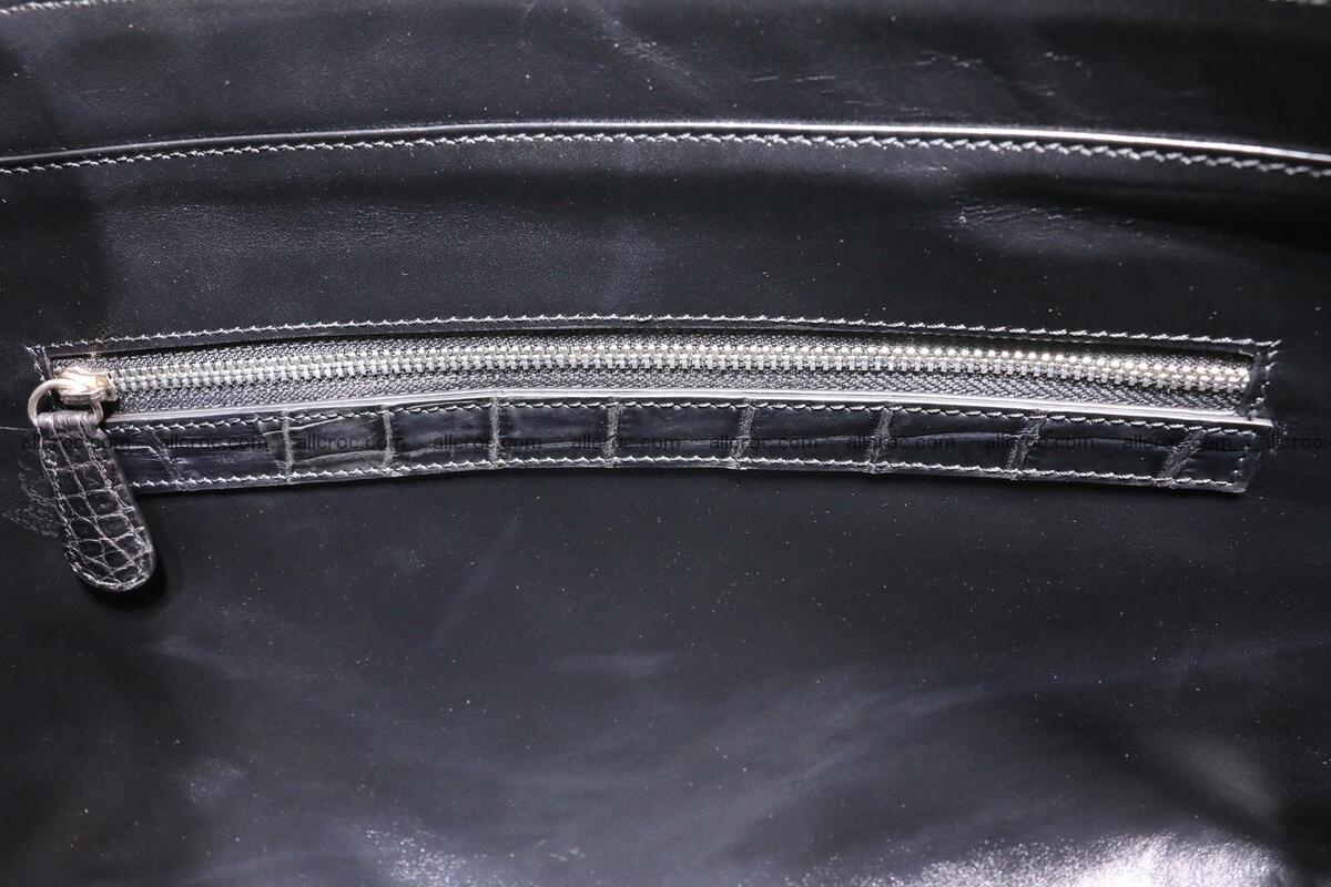 Genuine crocodile leather women's bag 066 Foto 14