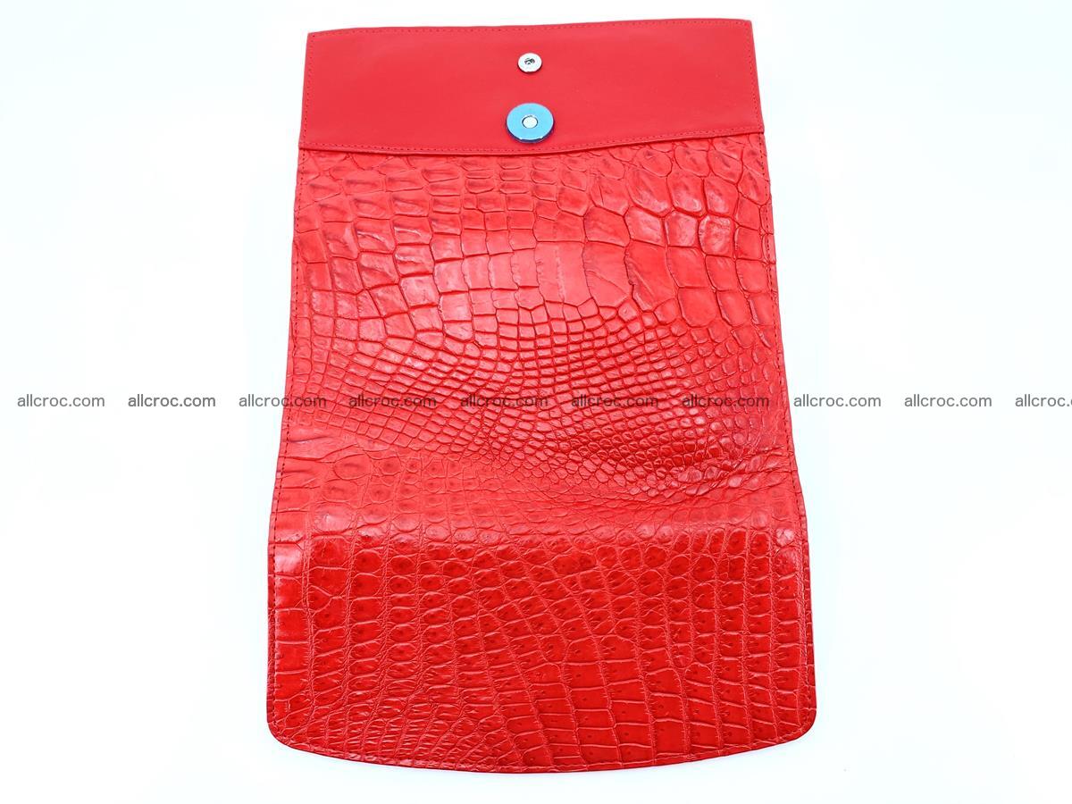 Genuine Crocodile skin trifold wallet, long wallet for women 455 Foto 8