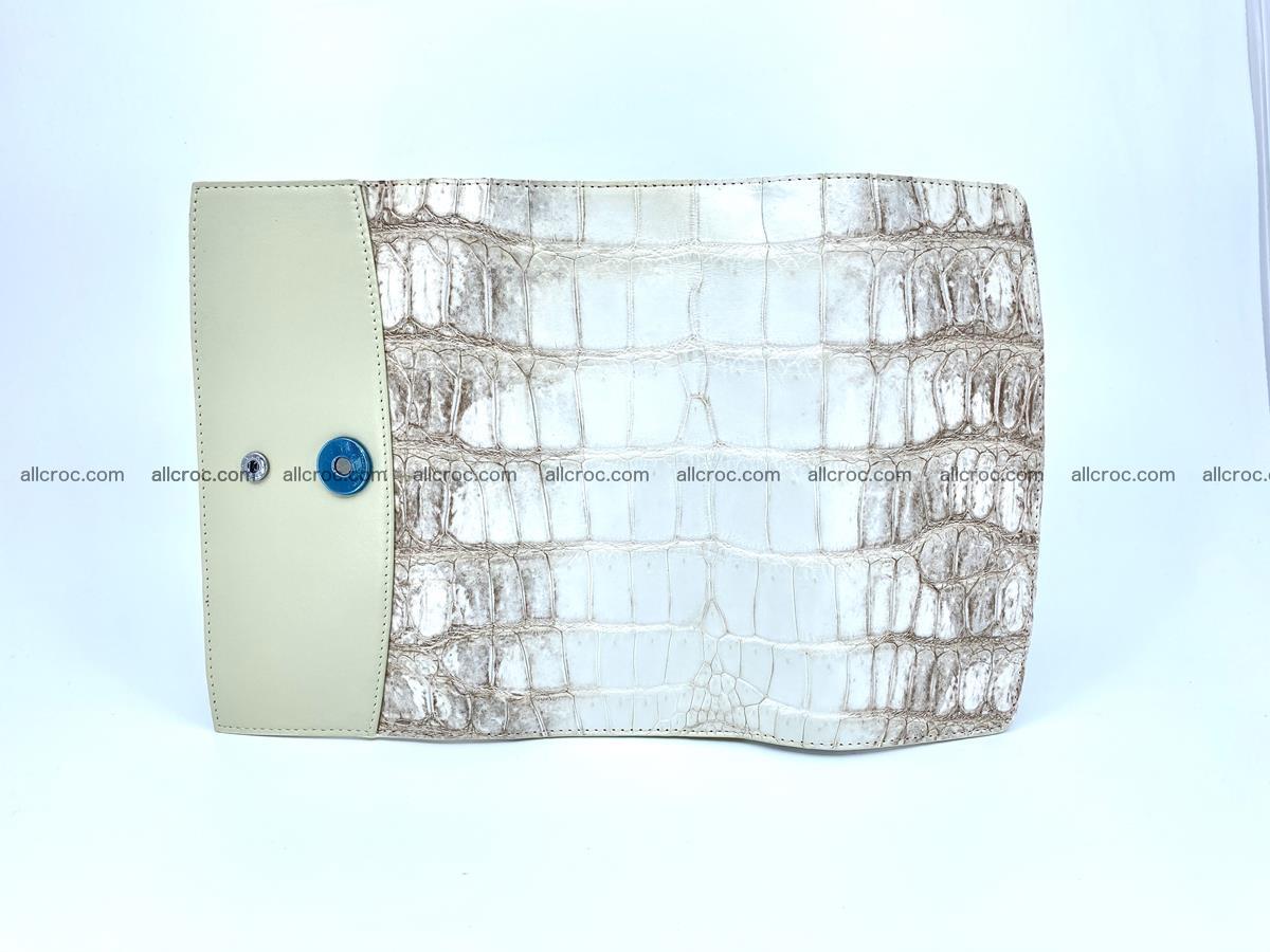 Genuine Crocodile skin trifold wallet, long wallet for women 460 Foto 6