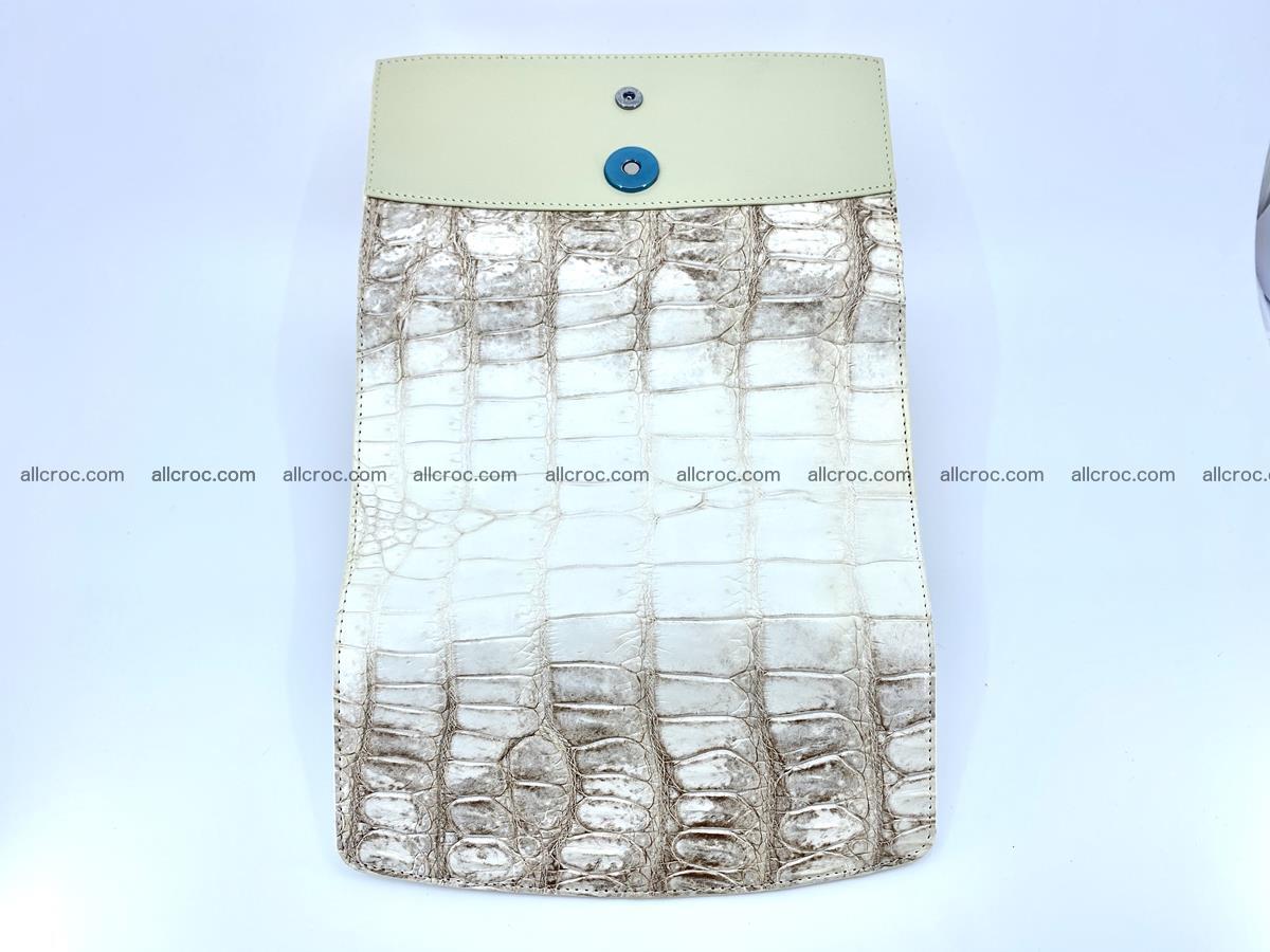 Genuine Crocodile skin trifold wallet, long wallet for women 460 Foto 7