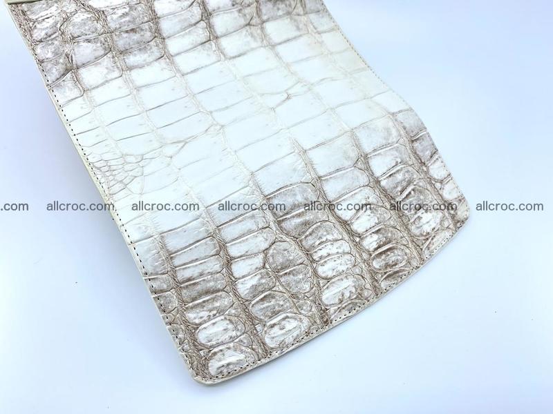 Genuine Crocodile skin trifold wallet, long wallet for women 460