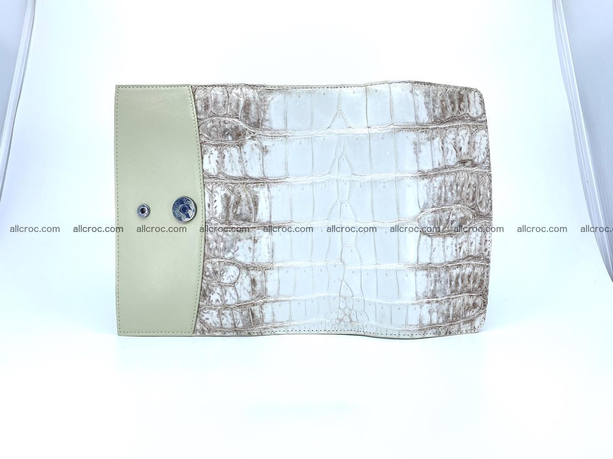Genuine Crocodile skin trifold wallet, long wallet for women 457 Foto 7