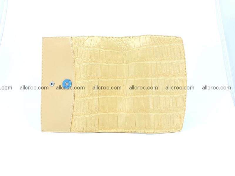 Genuine Crocodile skin trifold wallet, long wallet for women 476