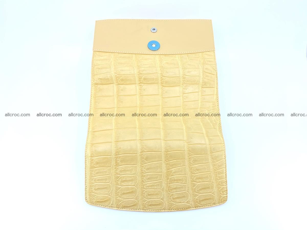 Genuine Crocodile skin trifold wallet, long wallet for women 476 Foto 8