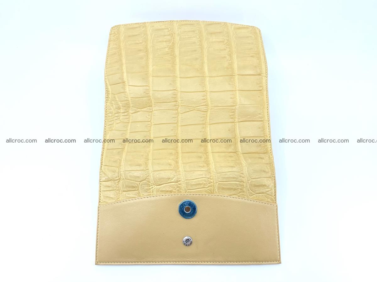 Genuine Crocodile skin trifold wallet, long wallet for women 476 Foto 9