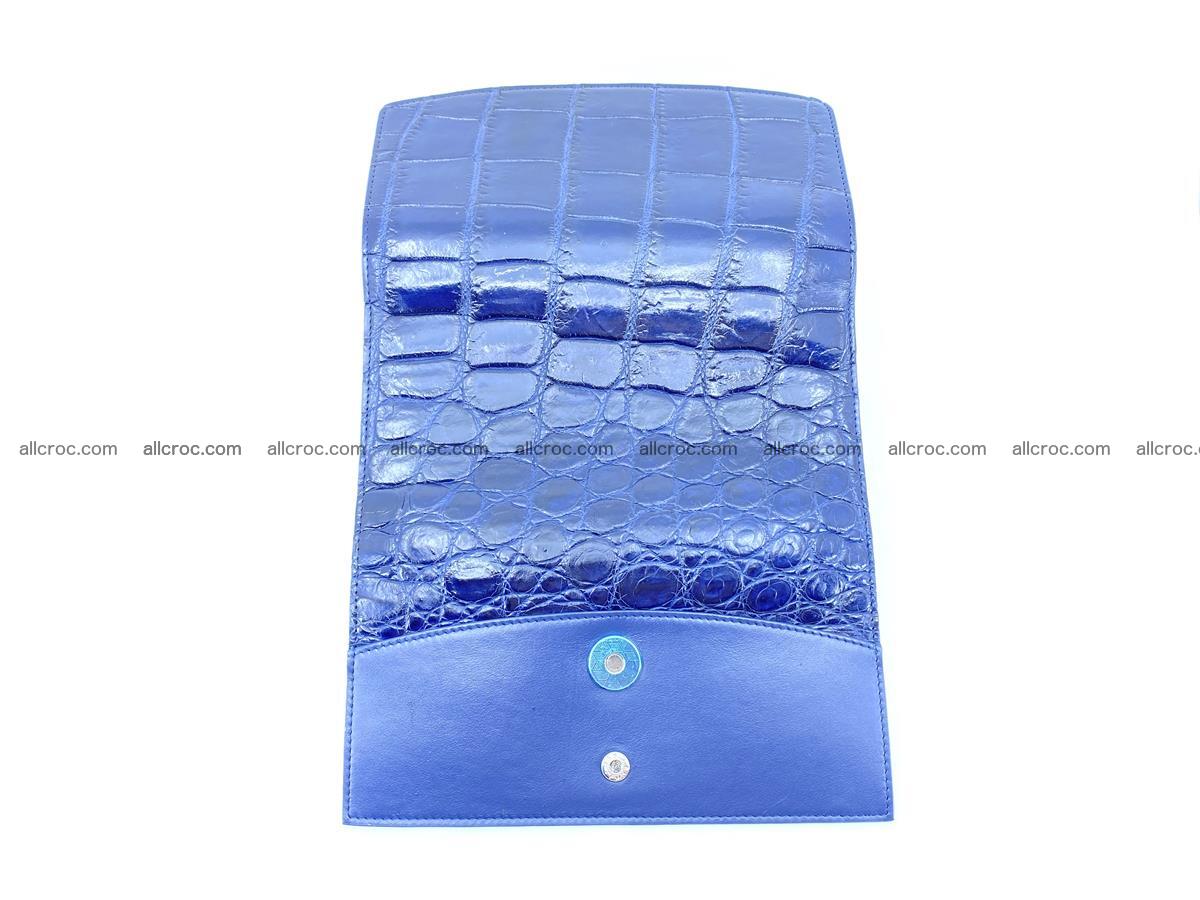 Genuine Crocodile skin trifold wallet, long wallet for women 471 Foto 10