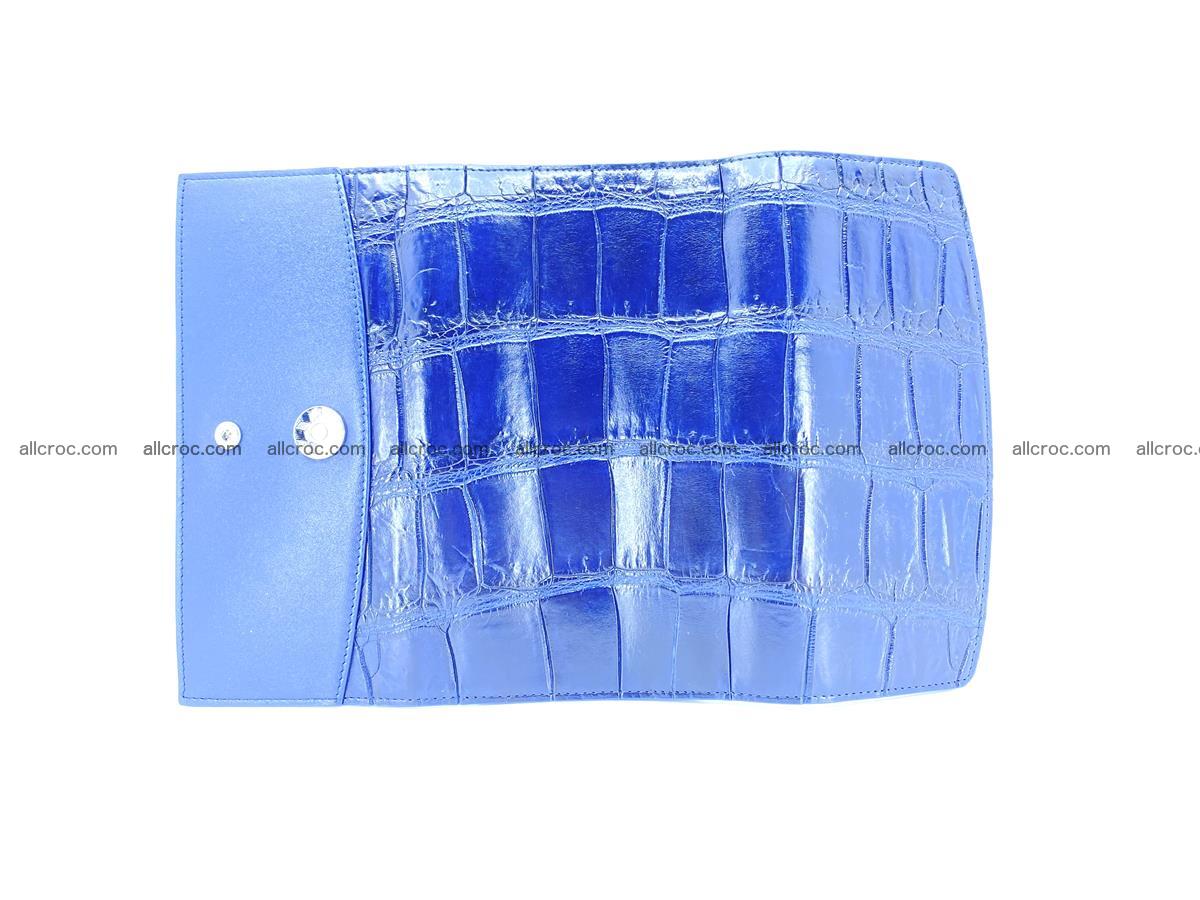 Genuine Crocodile skin trifold wallet, long wallet for women 468 Foto 7