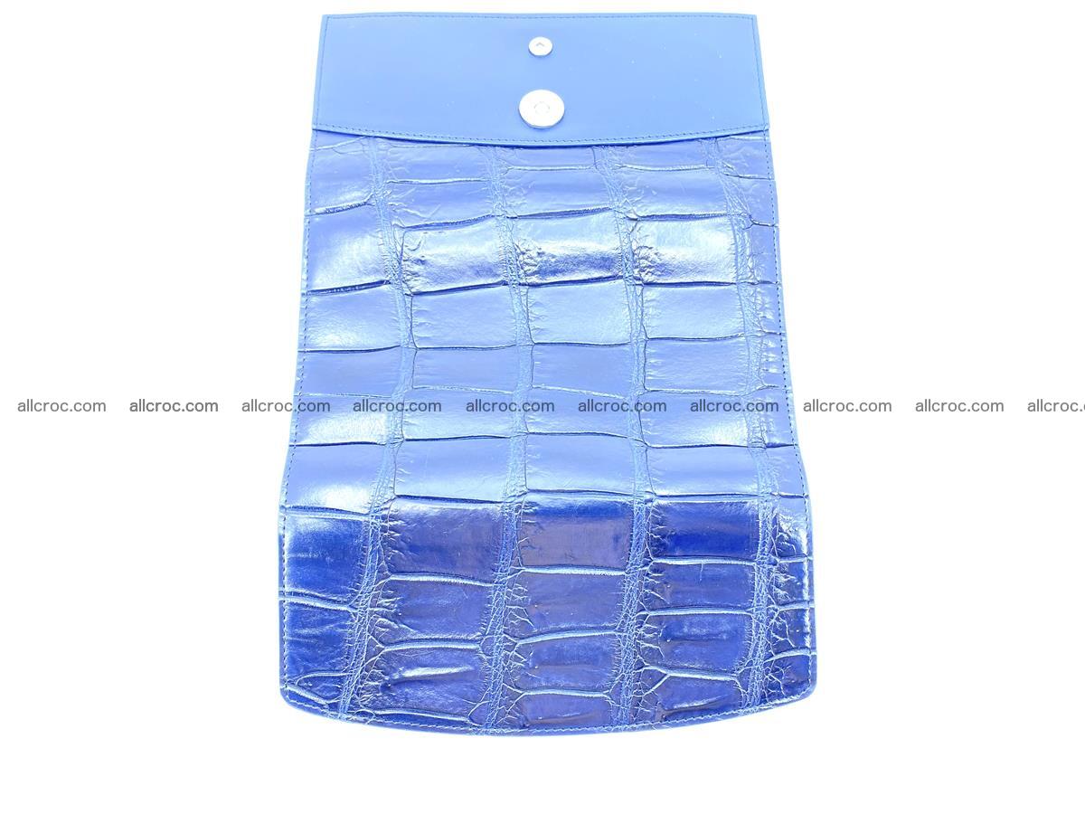 Genuine Crocodile skin trifold wallet, long wallet for women 468 Foto 8