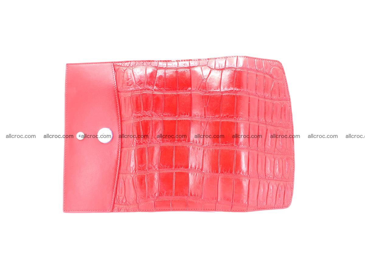 Genuine Crocodile skin trifold wallet, long wallet for women 456 Foto 7