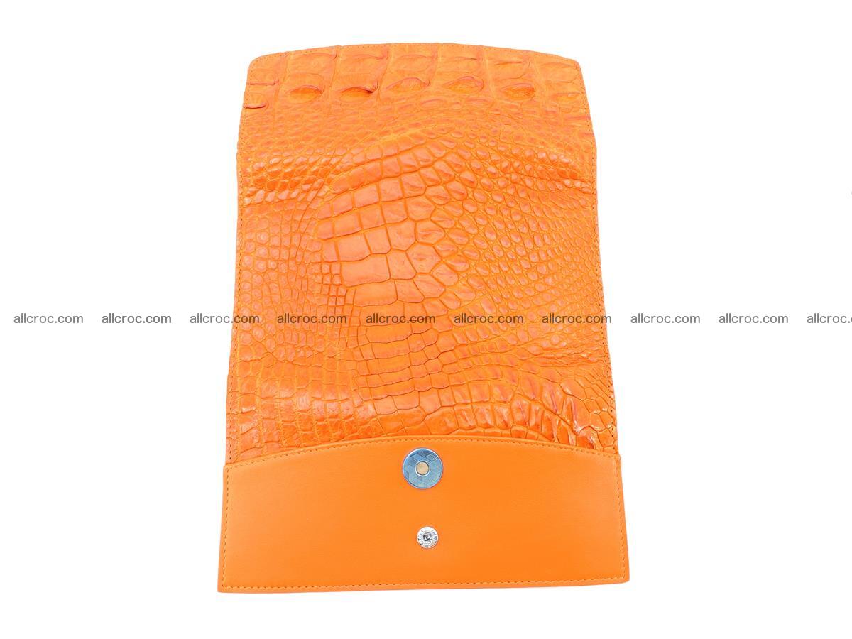Genuine Crocodile skin trifold wallet, long wallet for women 481 Foto 8