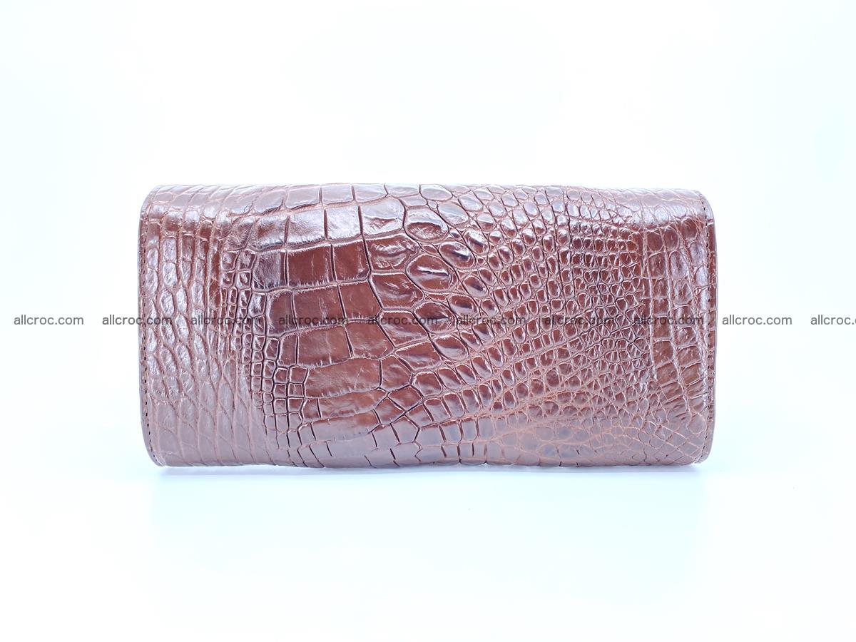 Genuine Crocodile skin trifold wallet, long wallet for women from 464 Foto 1