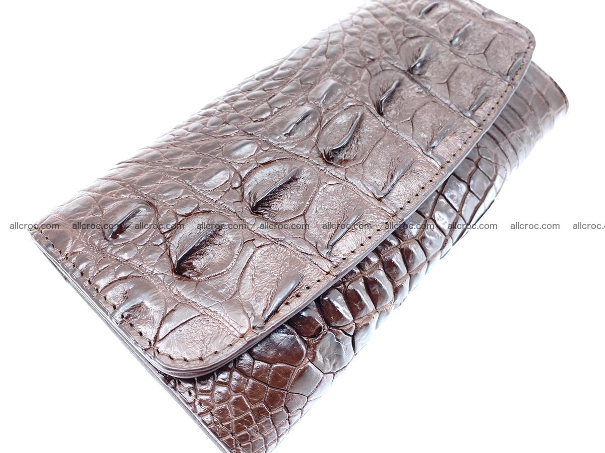 Genuine Crocodile skin trifold wallet, long wallet for women from 464 Foto 2