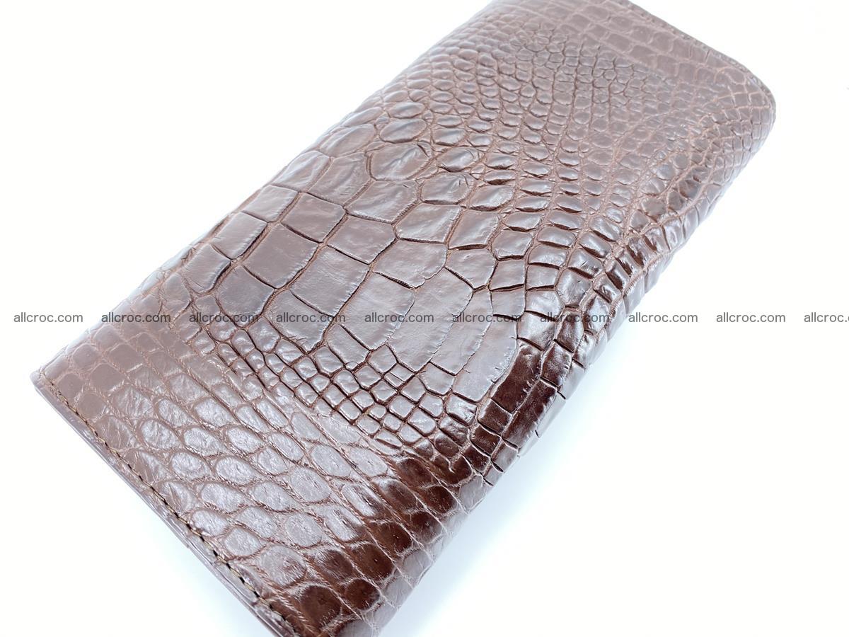Genuine Crocodile skin trifold wallet, long wallet for women from 464 Foto 3