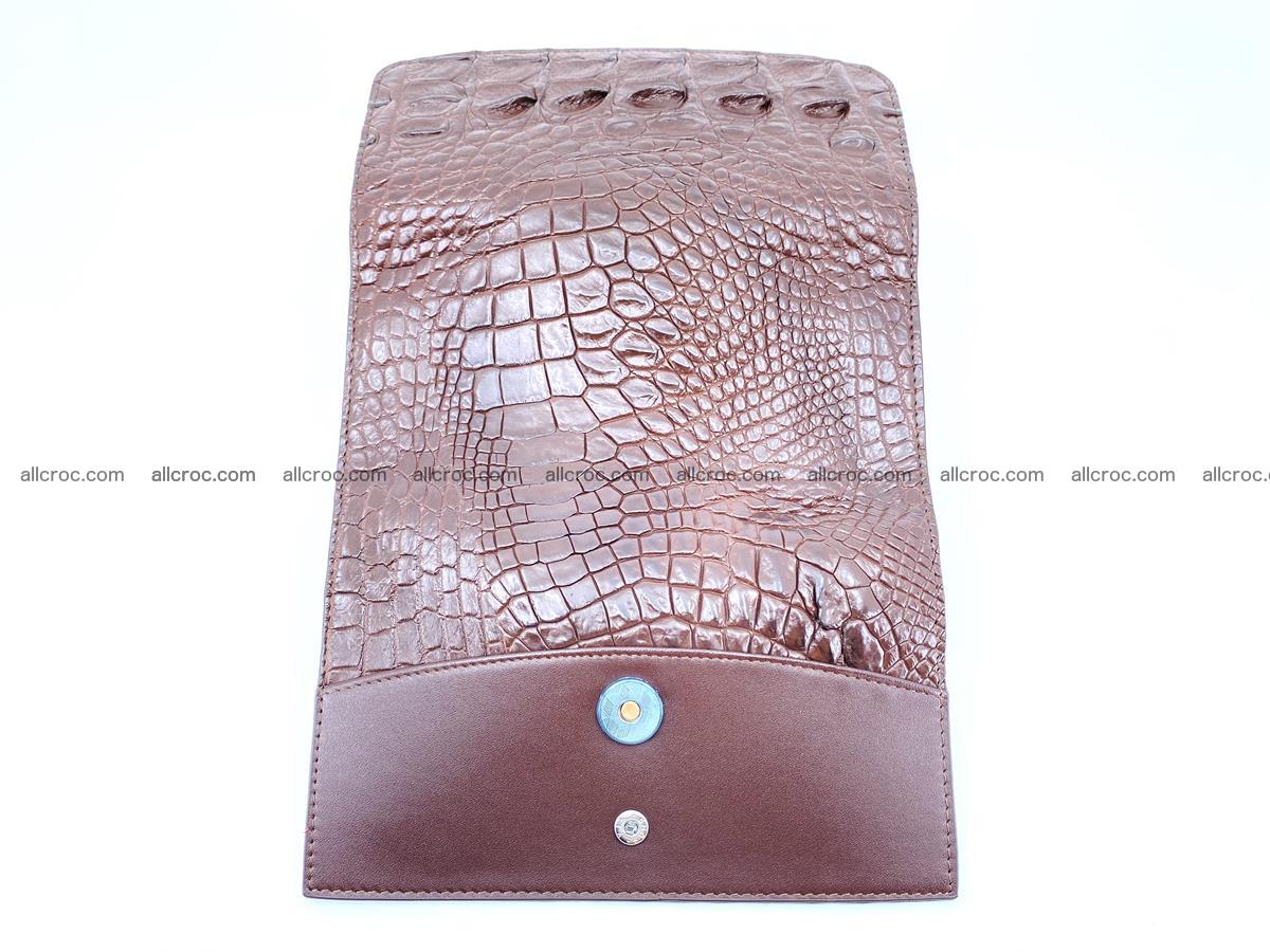 Genuine Crocodile skin trifold wallet, long wallet for women from 464 Foto 9