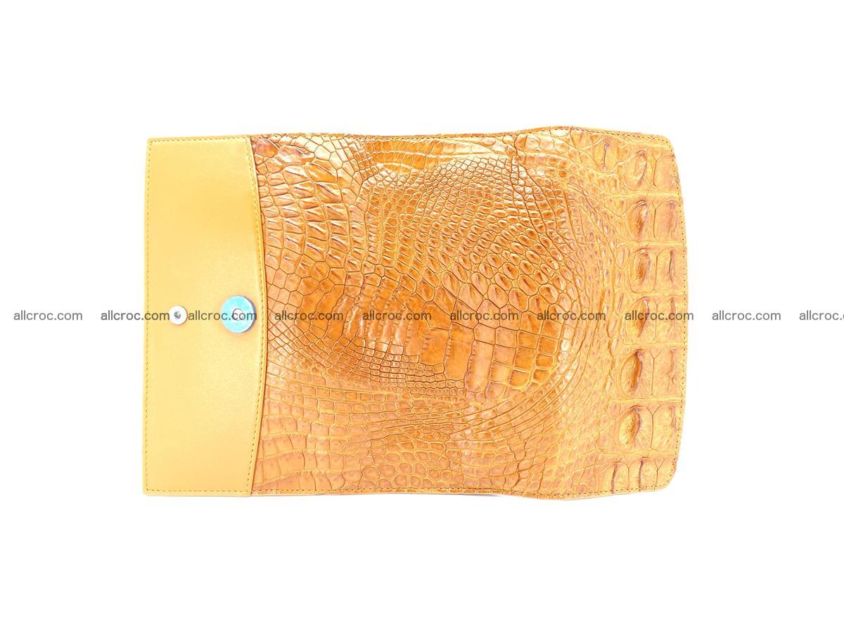 Genuine Crocodile skin trifold wallet, long wallet for women 480 Foto 7