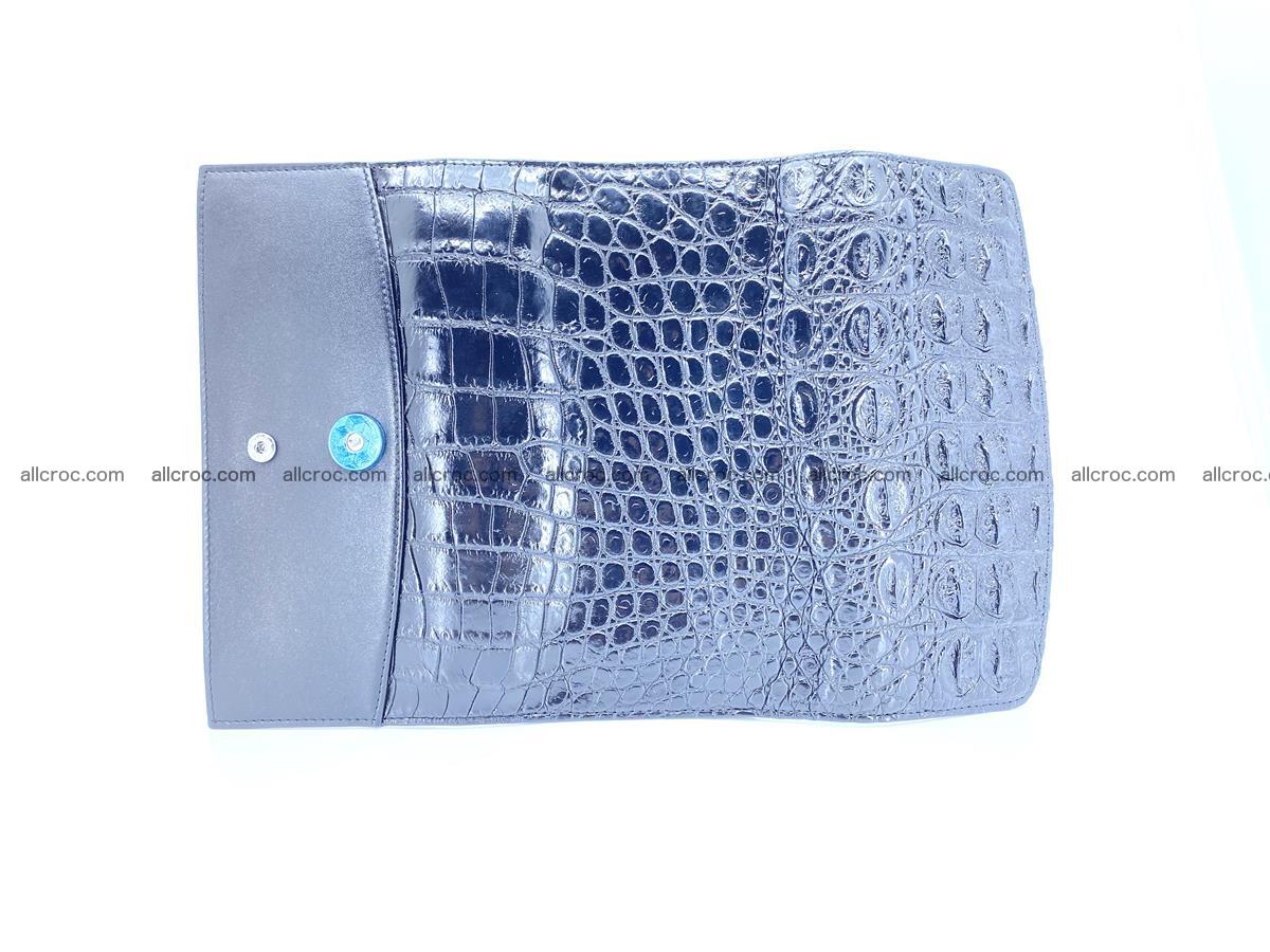 Genuine Crocodile skin trifold wallet, long wallet for women 466 Foto 10