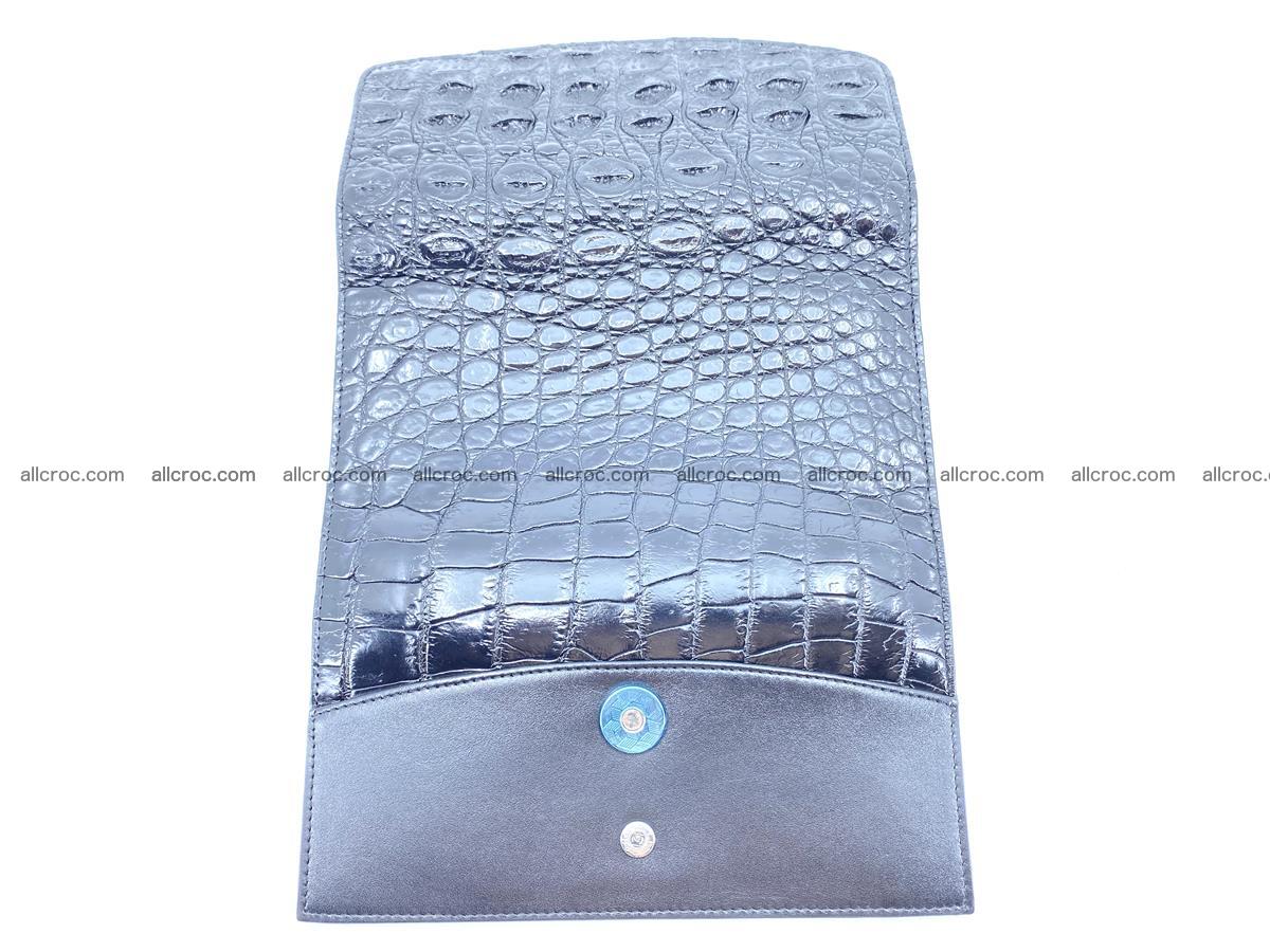 Genuine Crocodile skin trifold wallet, long wallet for women 466 Foto 12