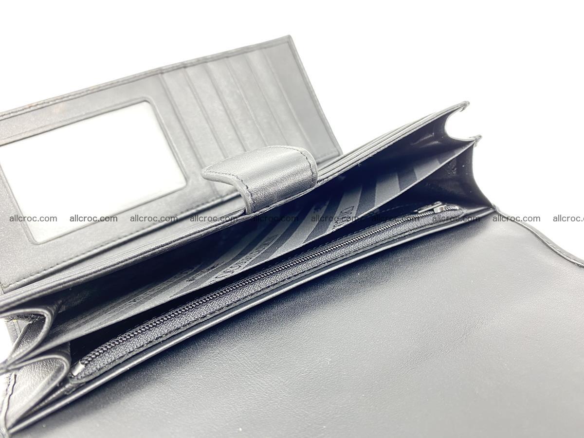 Genuine Crocodile skin trifold wallet, long wallet for women 466 Foto 8