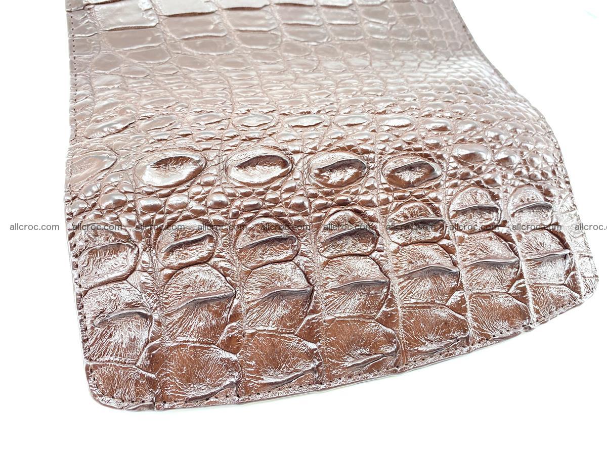 Genuine Crocodile skin trifold wallet, long wallet for women 462 Foto 5