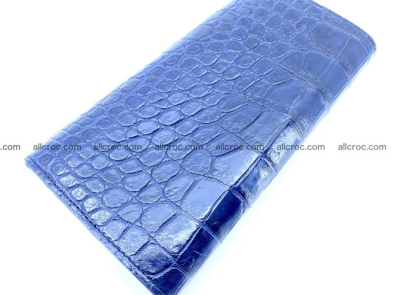 Genuine Crocodile skin trifold wallet, long wallet for women 470
