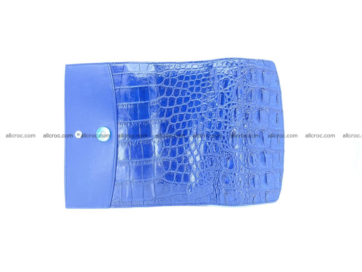 Genuine Crocodile skin trifold wallet, long wallet for women 470 Foto 8