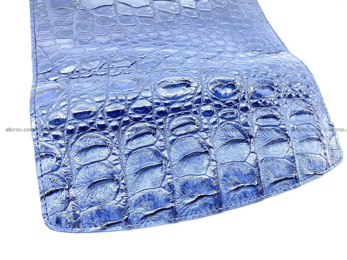 Genuine Crocodile skin trifold wallet, long wallet for women 470 Foto 4