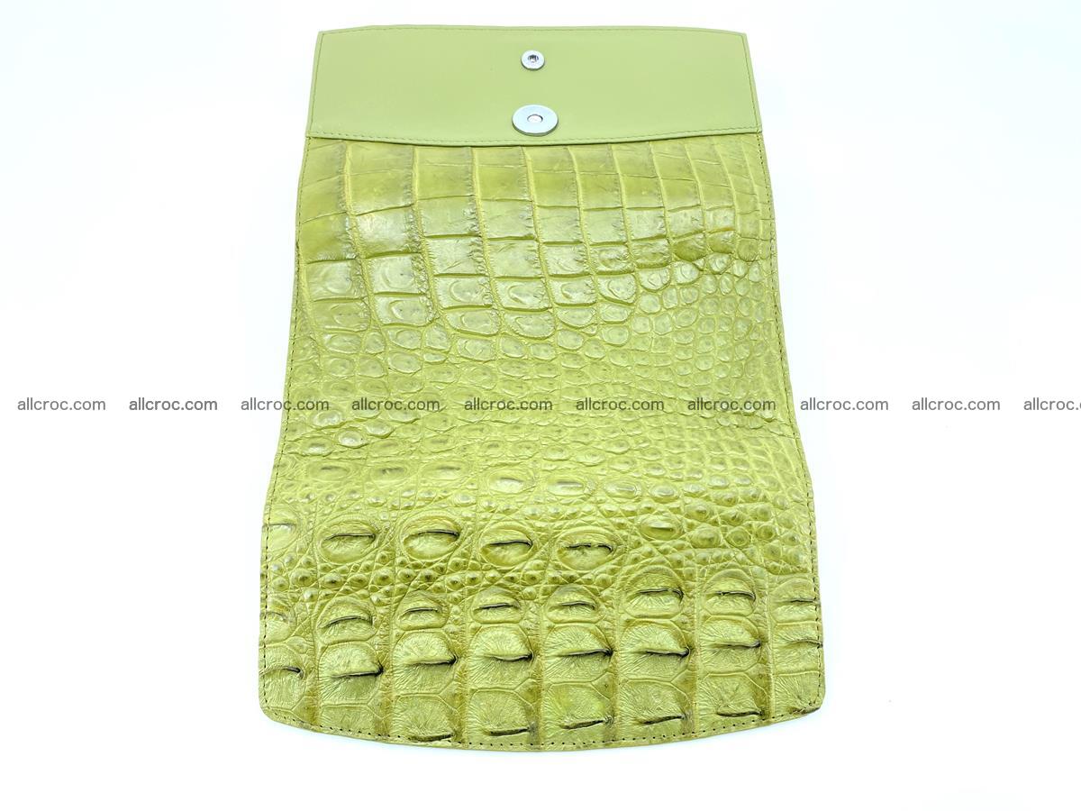 Genuine Crocodile skin trifold wallet, long wallet for women 482 Foto 8