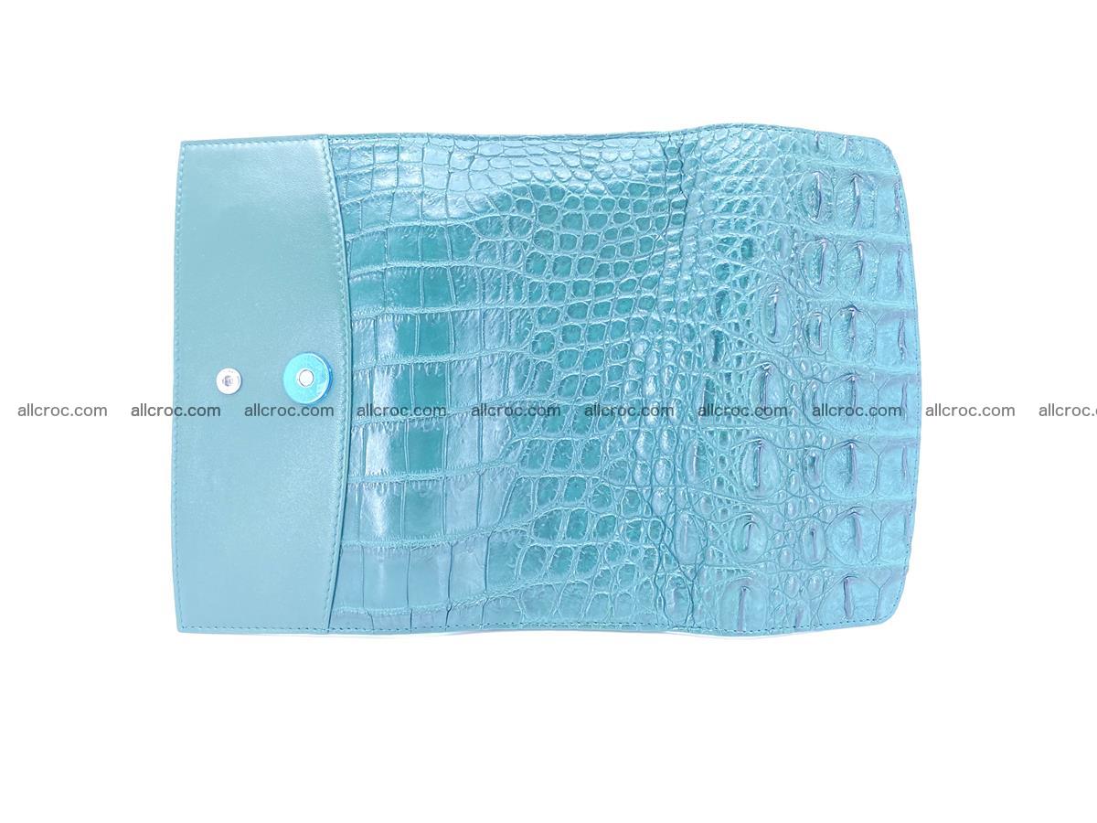 Genuine Crocodile skin trifold wallet, long wallet for women 479 Foto 8