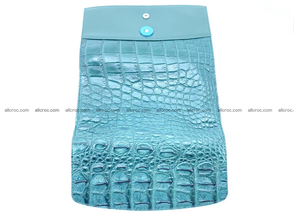 Genuine Crocodile skin trifold wallet, long wallet for women 479 Foto 9