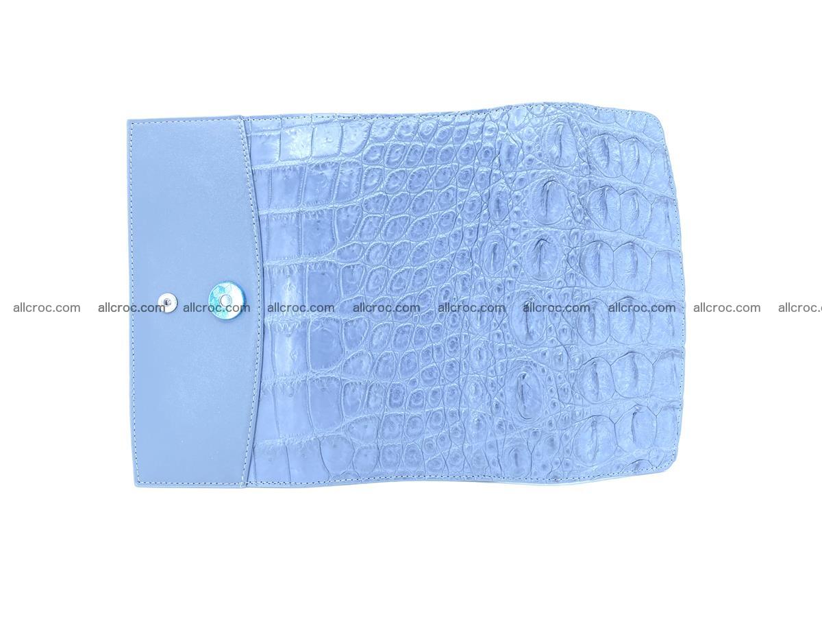 Genuine Crocodile skin trifold wallet, long wallet for women 473 Foto 9